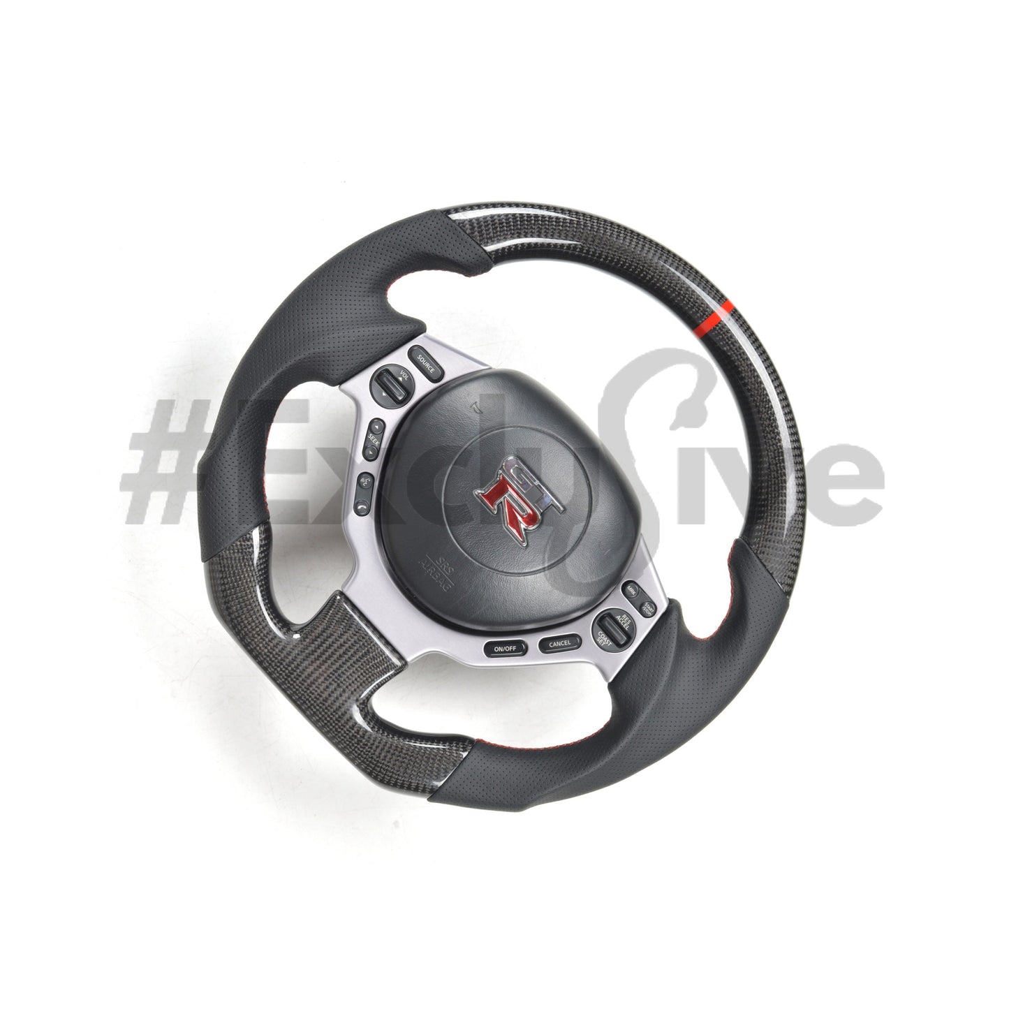 2009-2016 Nissan GTR R35 Custom Steering Wheel by Exclusive Steering
