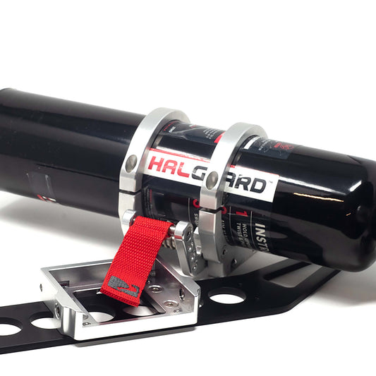 RSpro Toyota Supra Fire Extinguisher Mount - Clear