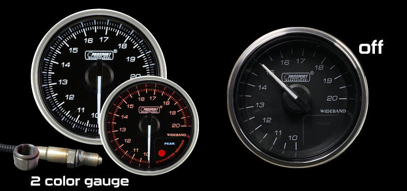 2-1/16" Supreme Wideband Digital Air Fuel Ratio kit