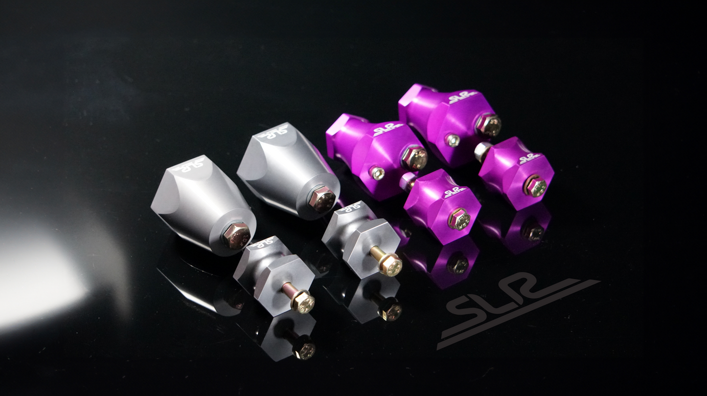 330i E46 BMW Solid Aluminum Engine & Transmission Motor Mount Set