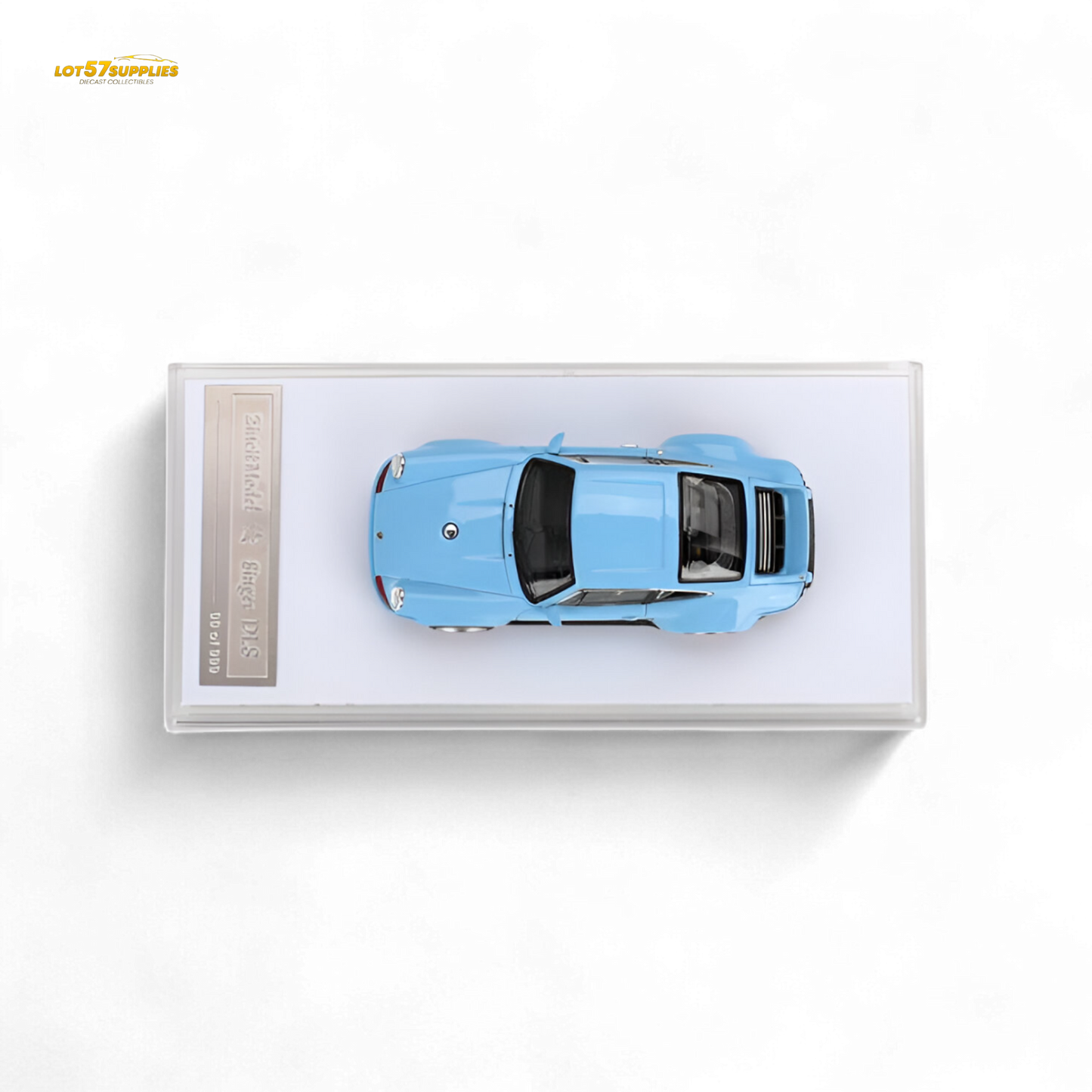 (Pre-Order) Zincit Model Porsche 911 Singer DLS - Gulf Blue 1:64