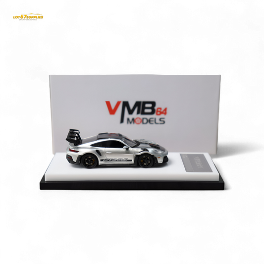 (Pre-Order) VMB Porsche 992 GT3 RS - GT Silver 1:64
