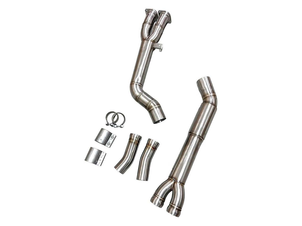 MAD BMW X3M X4M F97 F98 S58 Single Resonated Midpipe