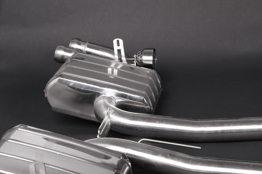 Porsche 958.1 Cayenne Turbo/S ('10-14) - ECE Valved Exhaust + MidPipes (CES3)