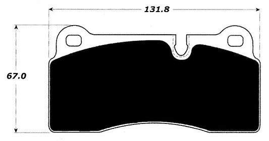 Porterfield Brake Pads for 2010 AUDI R8 - (Excluding Ceramic Discs)