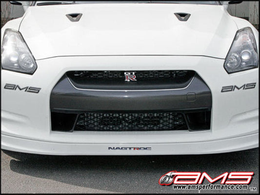 AMS Performance 2009+ Nissan GT-R R35 Replacement Alpha Front Mount Intercooler for IC Piping w/Logo ALP.07.09.0007-1
