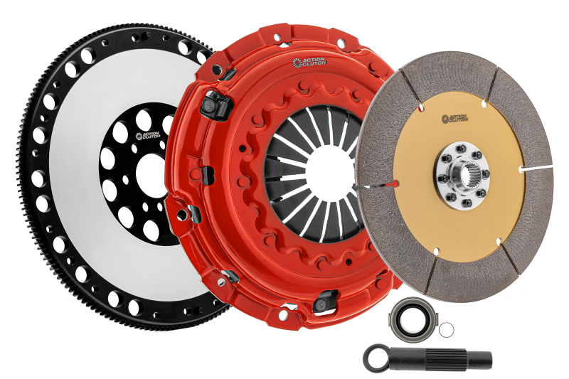 Action Clutch 01-06 BMW M3 3.2L (S54) RWD Ironman Unsprung Clutch Kit w/Lightened Flywheel ACR-3553-FW