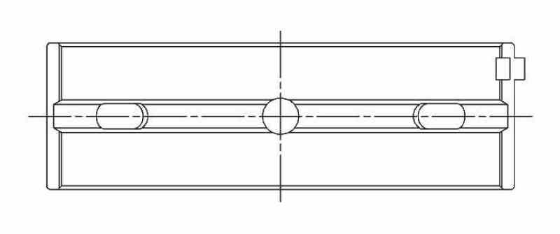 ACL Race Series Main Bearings Nissan V6 VQ30DE/VQ35DE Size: 0.25