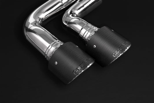 Porsche 536 Cayenne 3.0T/E-Hybrid (19+) - Valved Exhaust, MidSilencer Spares + Carbon Tips (CES3)