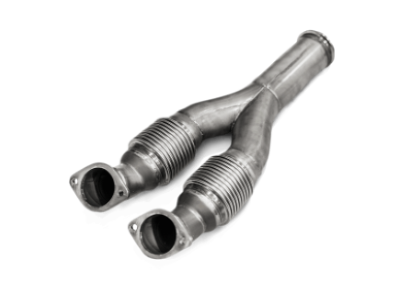 Akrapovic 08-18 Nissan GTR (R35) Evolution Link Pipe Set (SS) for Aftermarket Turbochargers L-NI/SS/4