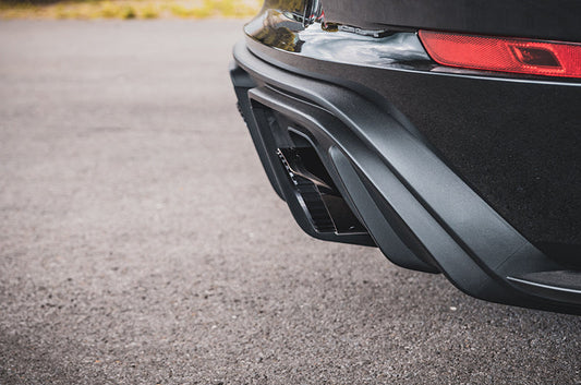 Porsche 718 GT4RS - Valved Muffler + Slanted Wicrom Tips (for PSE)