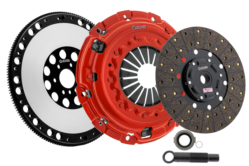 Action Clutch 01-06 BMW M3 3.2L (S54) RWD Stage 1 Clutch Kit (1OS) w/Lightened Flywheel ACR-3548-FW
