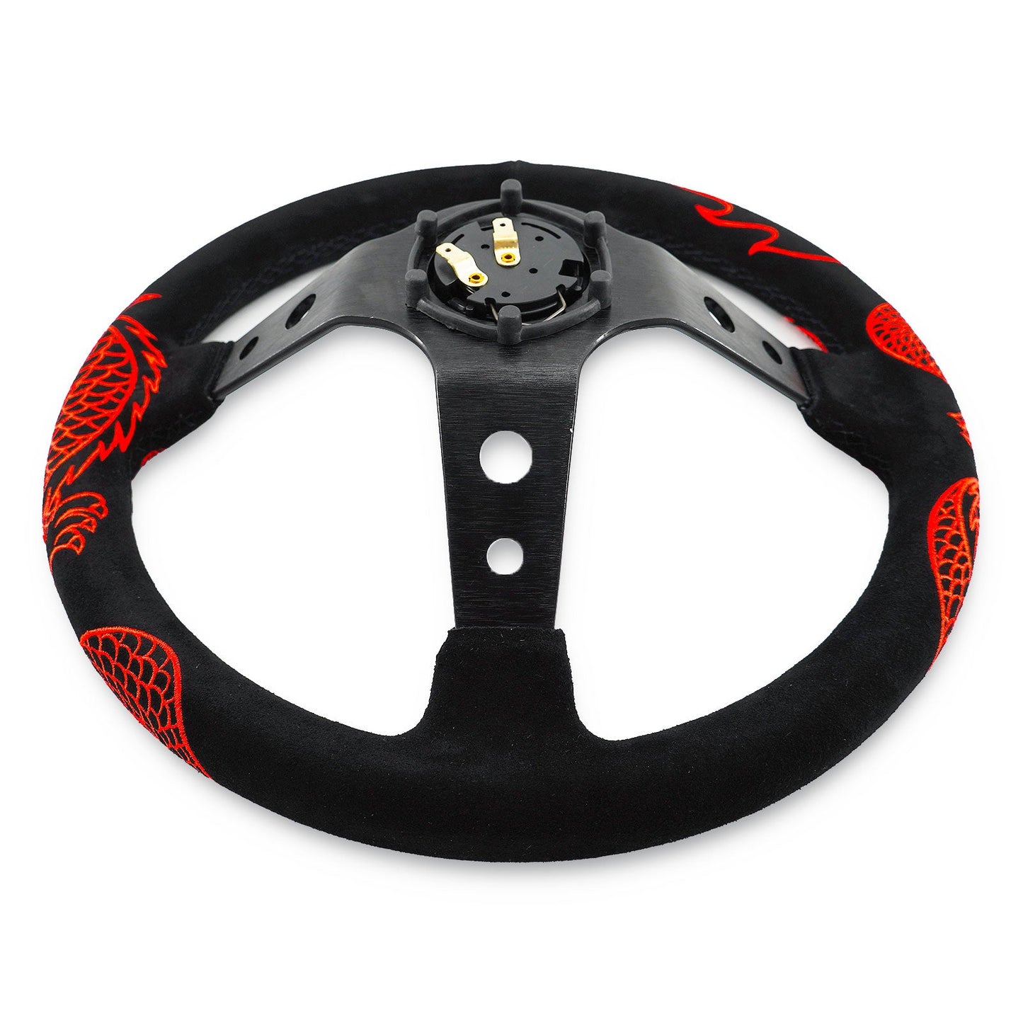 Track Ready 350mm Steering Wheel Short Hub Adapter Kit For 91-98 BMW E36 M3 Z3 E39 E36H 840i 850i