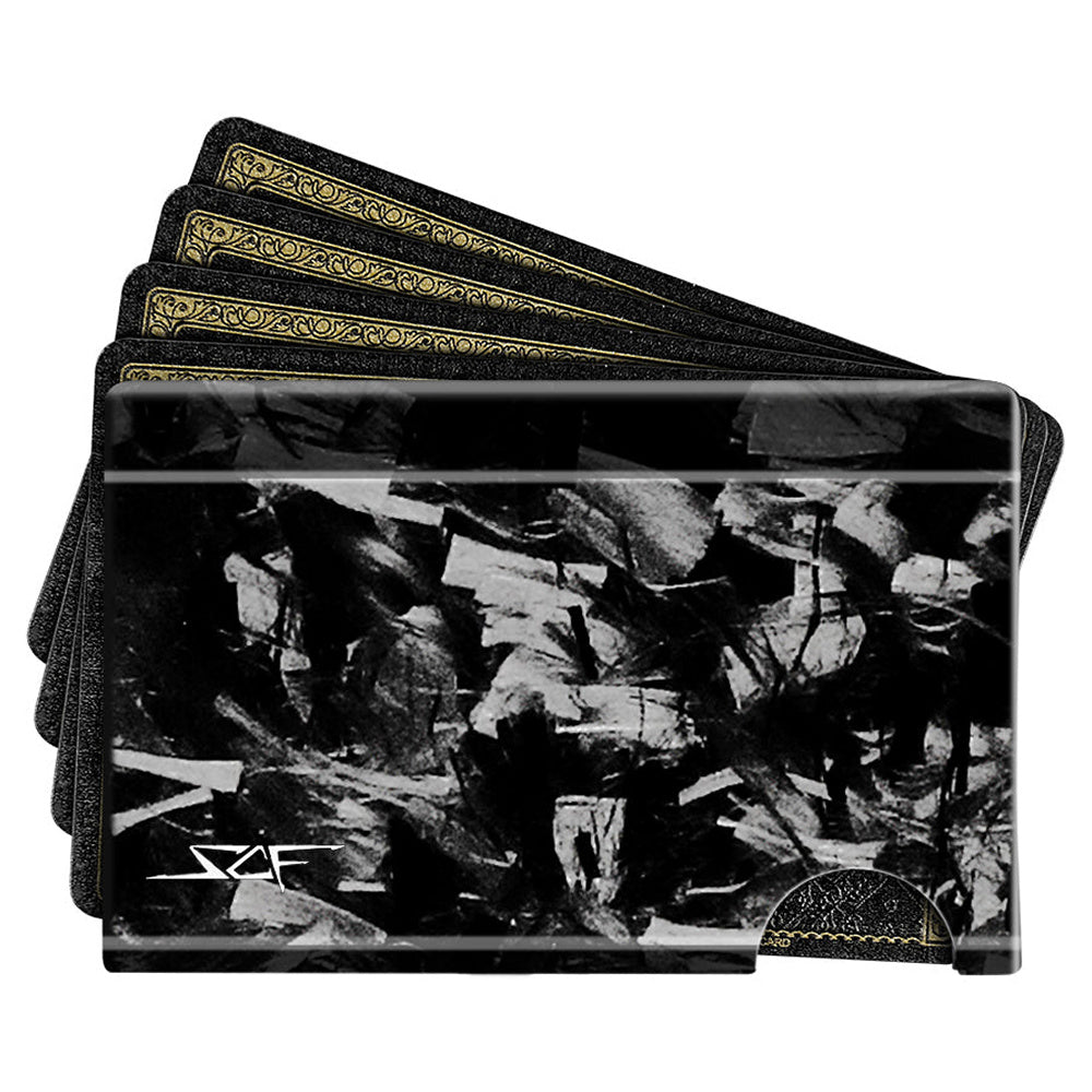 Carbon Fiber Cash & Card Slim Wallet
