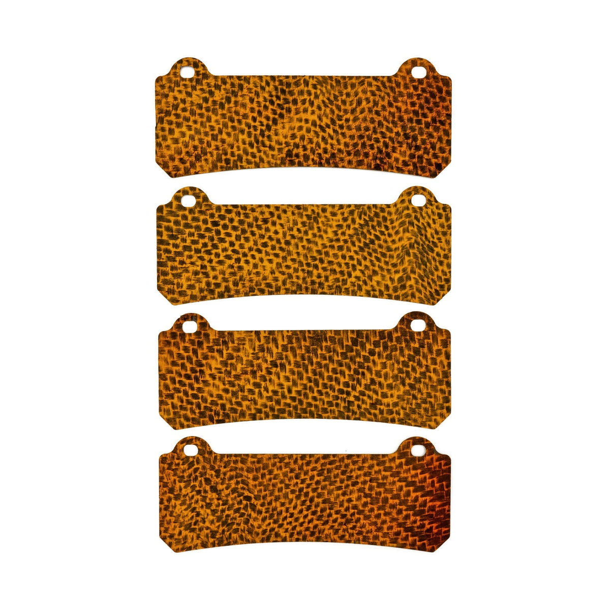 HEL Performance Carbon Fiber Brake Pad Shims for Aston Martin DB11 excluding carbon-ceramic discs 2016-on