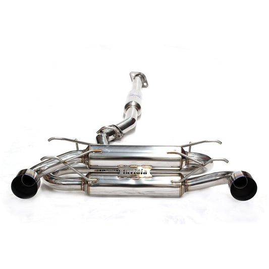 Invidia 13-22 BRZ / 13-16 FRS/ 17-21 GT86 / 2022 GR86 Gemini R400 Dual Stainless Steel Tip Exhaust | HS12SST7GM1SS