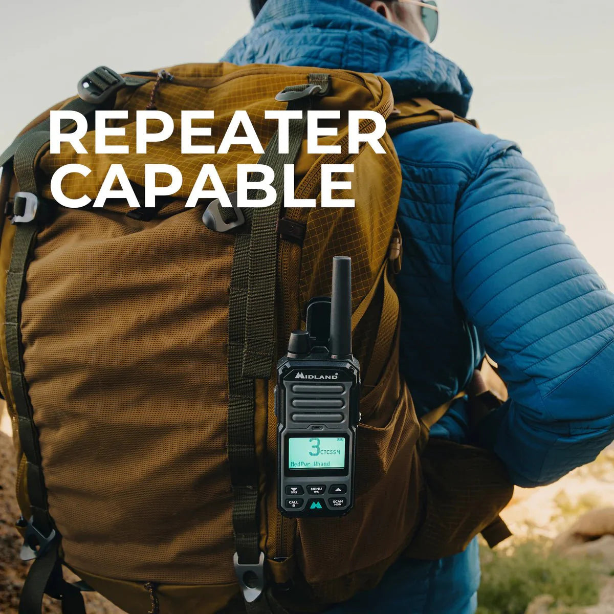 Midland GXT67 PRO 5W GMRS Two-Way Radio