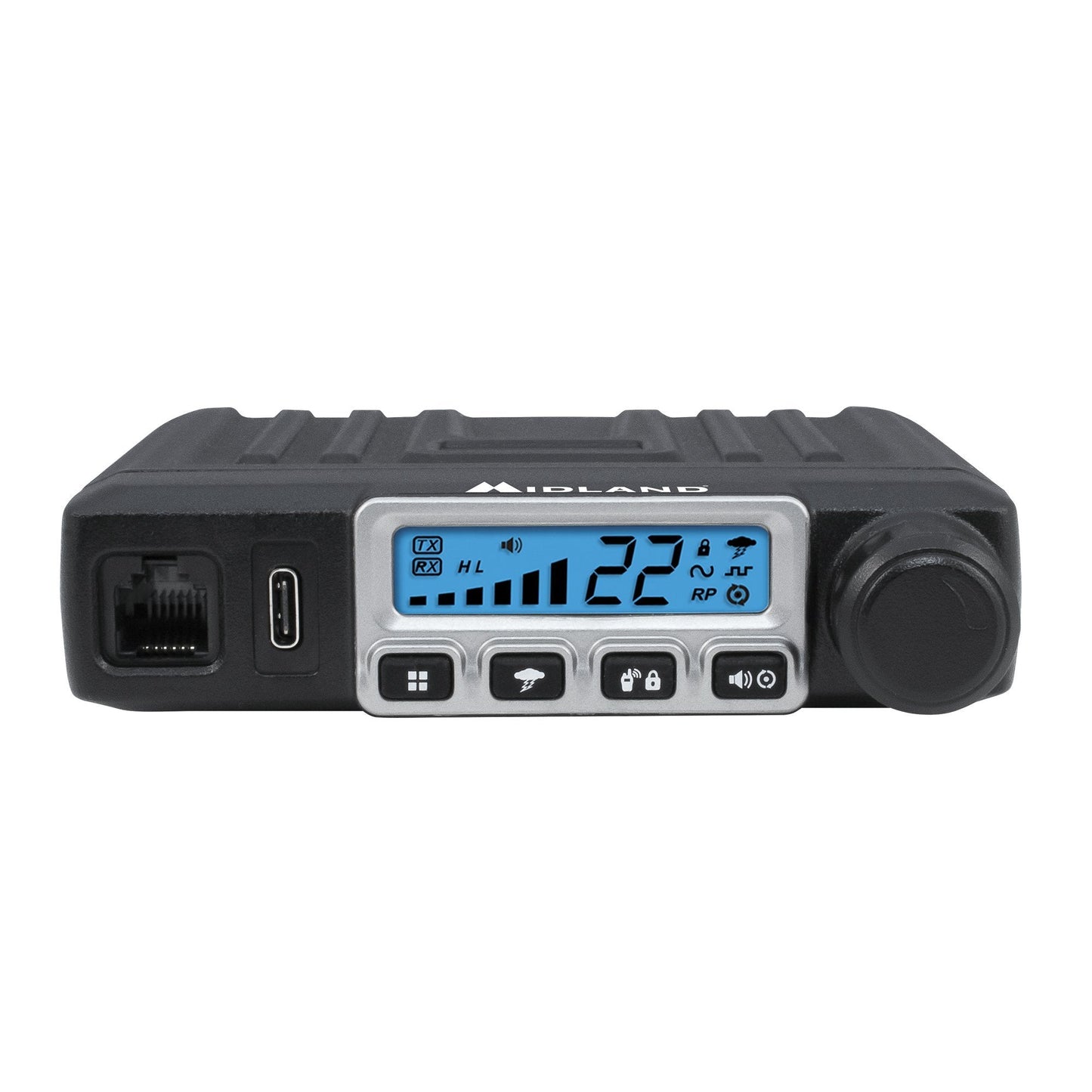 Midland MXT115 MicroMobile Repeater-Capable GMRS Radio 15W