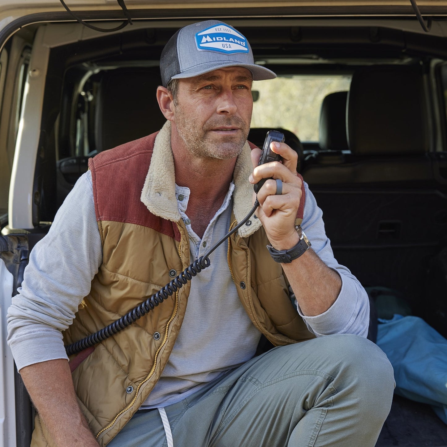 Midland MXT575 MicroMobile Two-Way Radio GMRS 50W