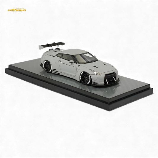 Error404 LB-Works Nissan Skyline GT-R R35 Fighter Grey Limited to 299 Pcs 1:64