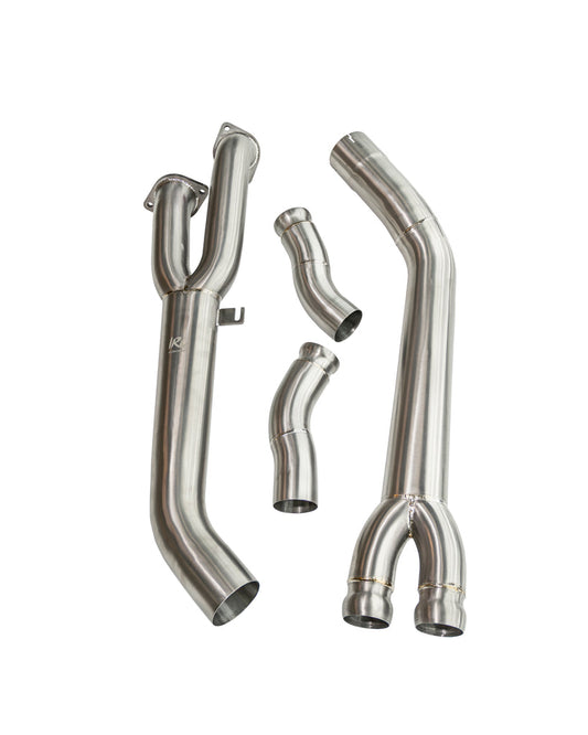 G80 G82 G83 S58 3.5" Titanium Single Midpipe