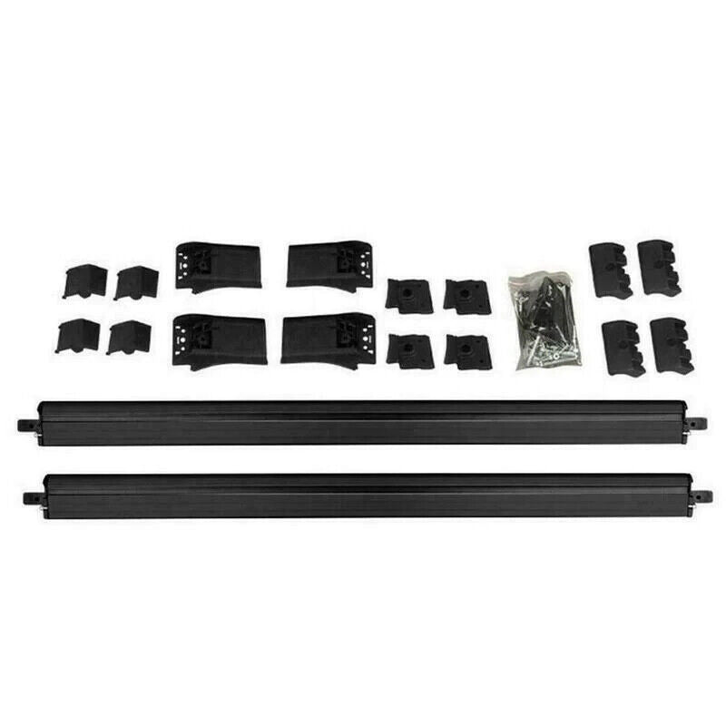 Bmw X3 G01 2018-UP Compatible Roof Racks Lockable Cross Bars Carrier Cargo Racks Rail Aluminium Black Set