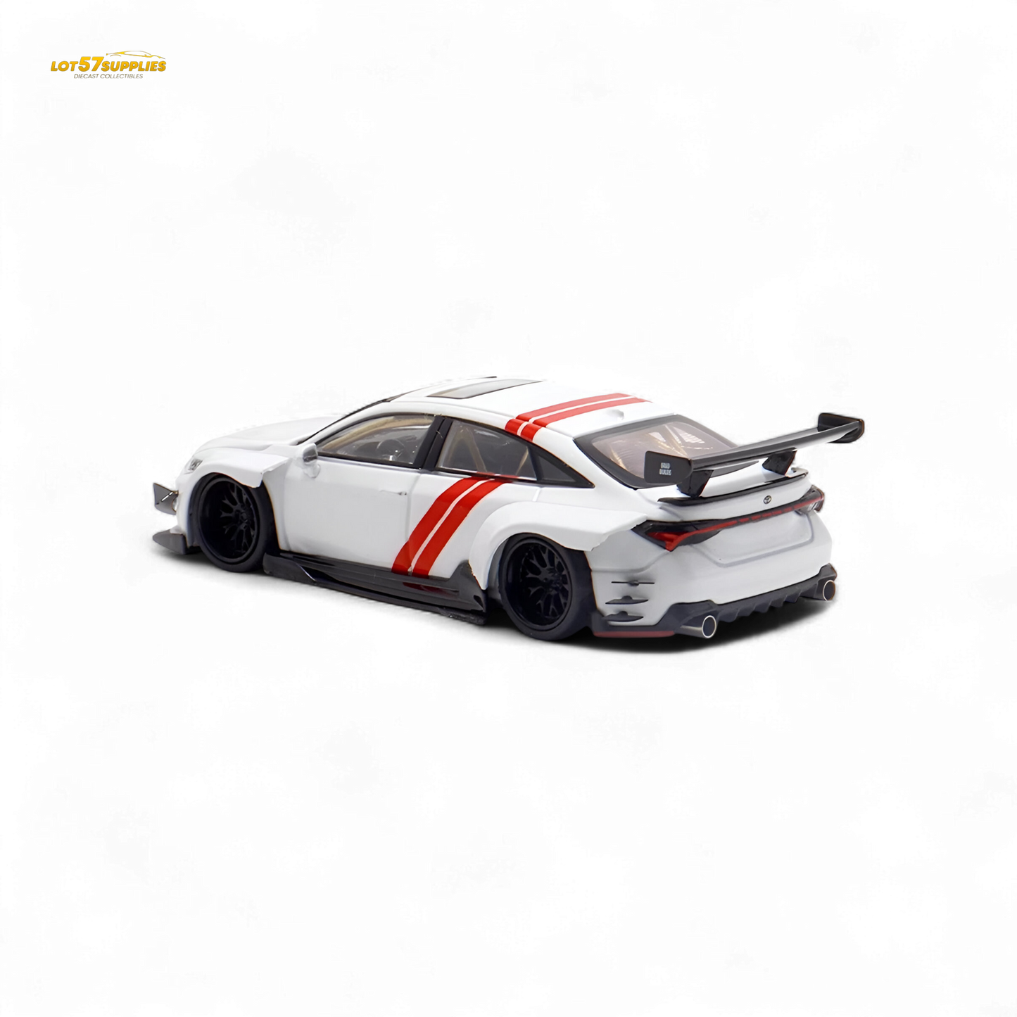 LMF Toyota Avalon Modified Concept - White Livery 1:64