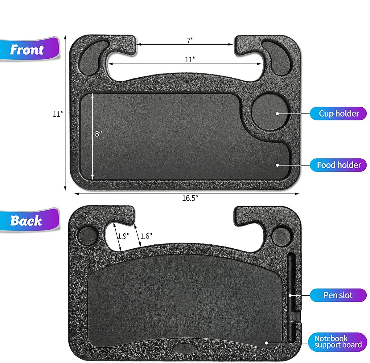 Steering Wheel Desk for Tesla Model 3/Y/S/X