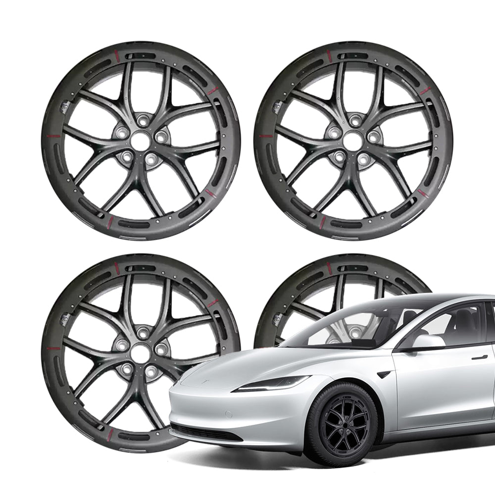 TESERY 19″ Wheel Covers for Model 3 (4PCS)