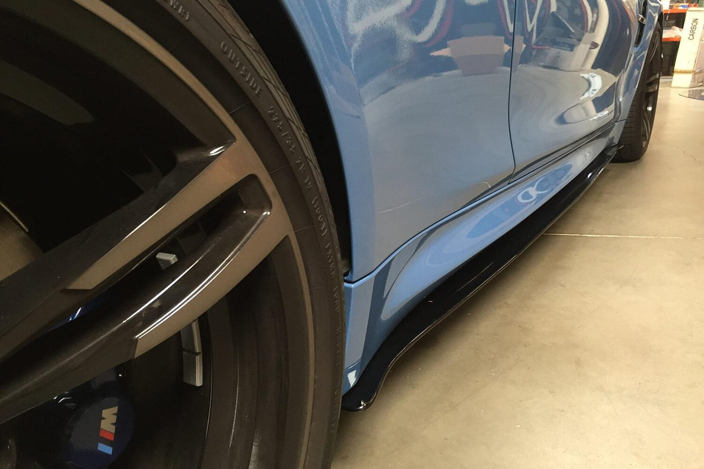 2013-2020 Bmw Side Skirt Extension V1 ( F80, F82, F32, And F30 M3, M4)