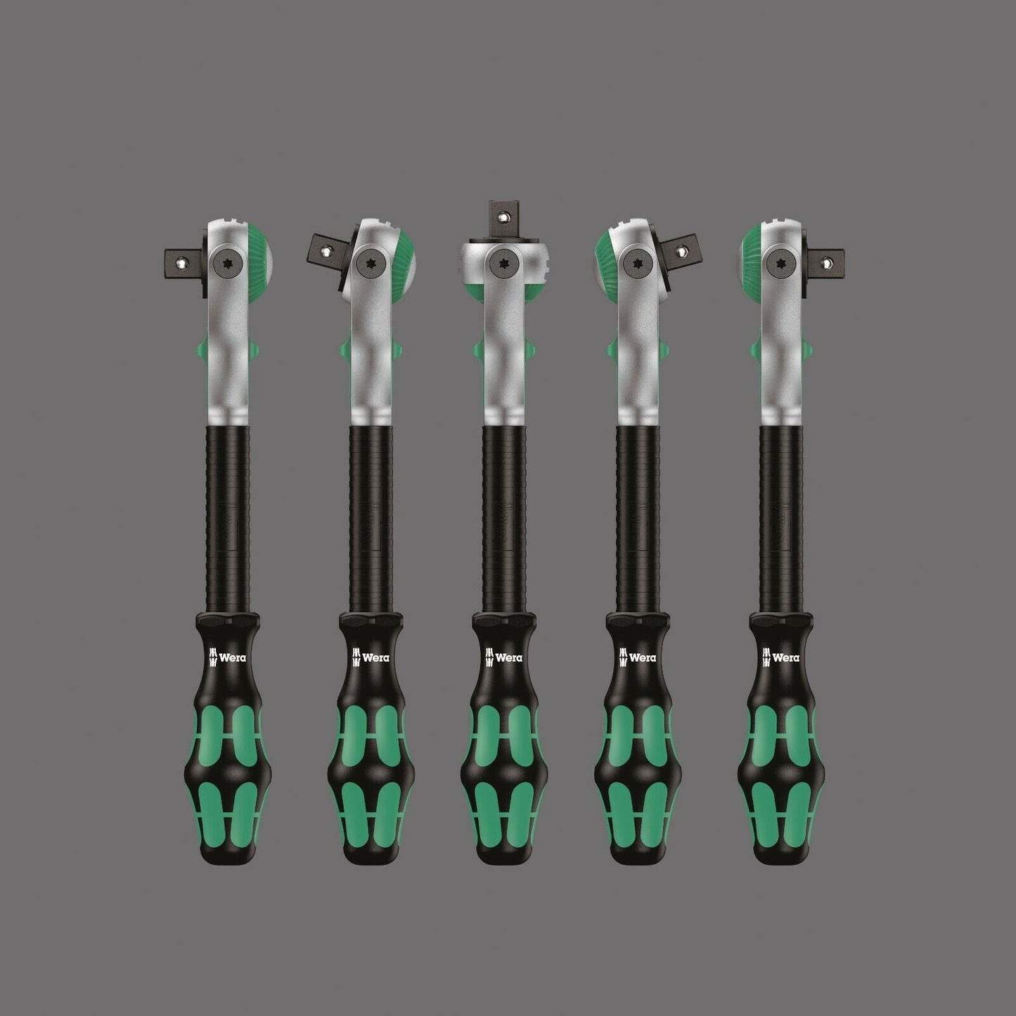 Wera 8100 SC 4 Zyklop Socket Wrench Set 1/2" Drive SAE 05003647001