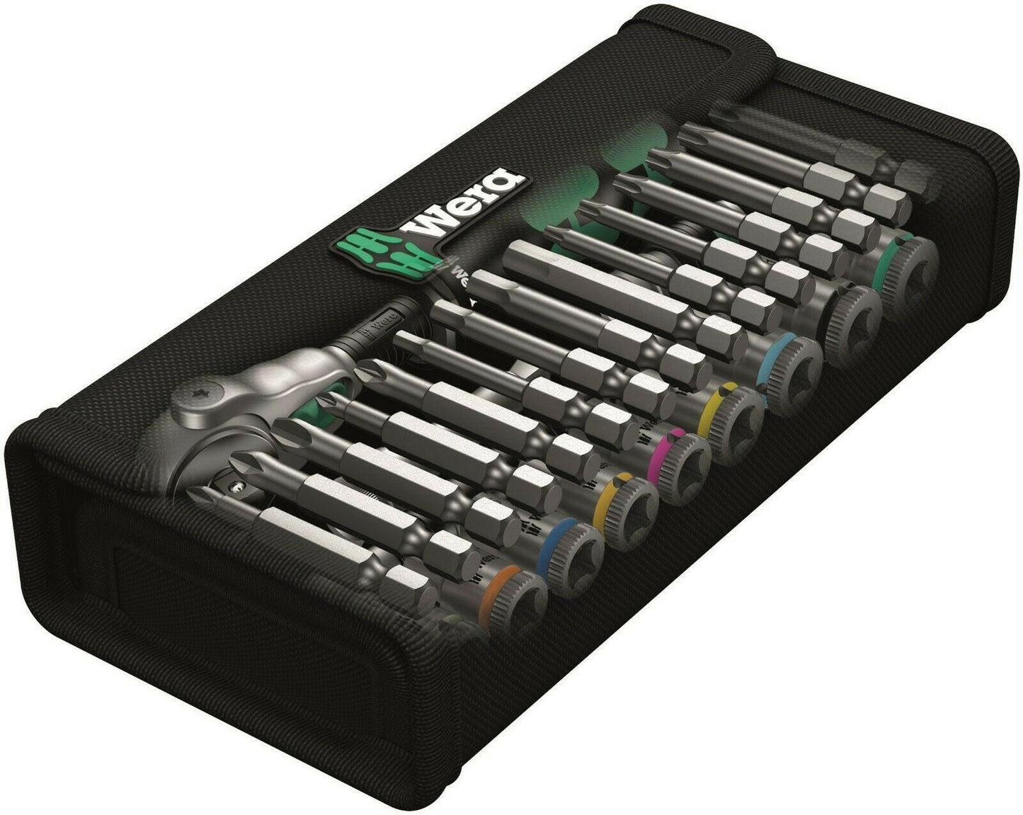 Wera 8100 SA 6 Zyklop Speed Ratchet Set 1/4" Drive Metric 05004016001