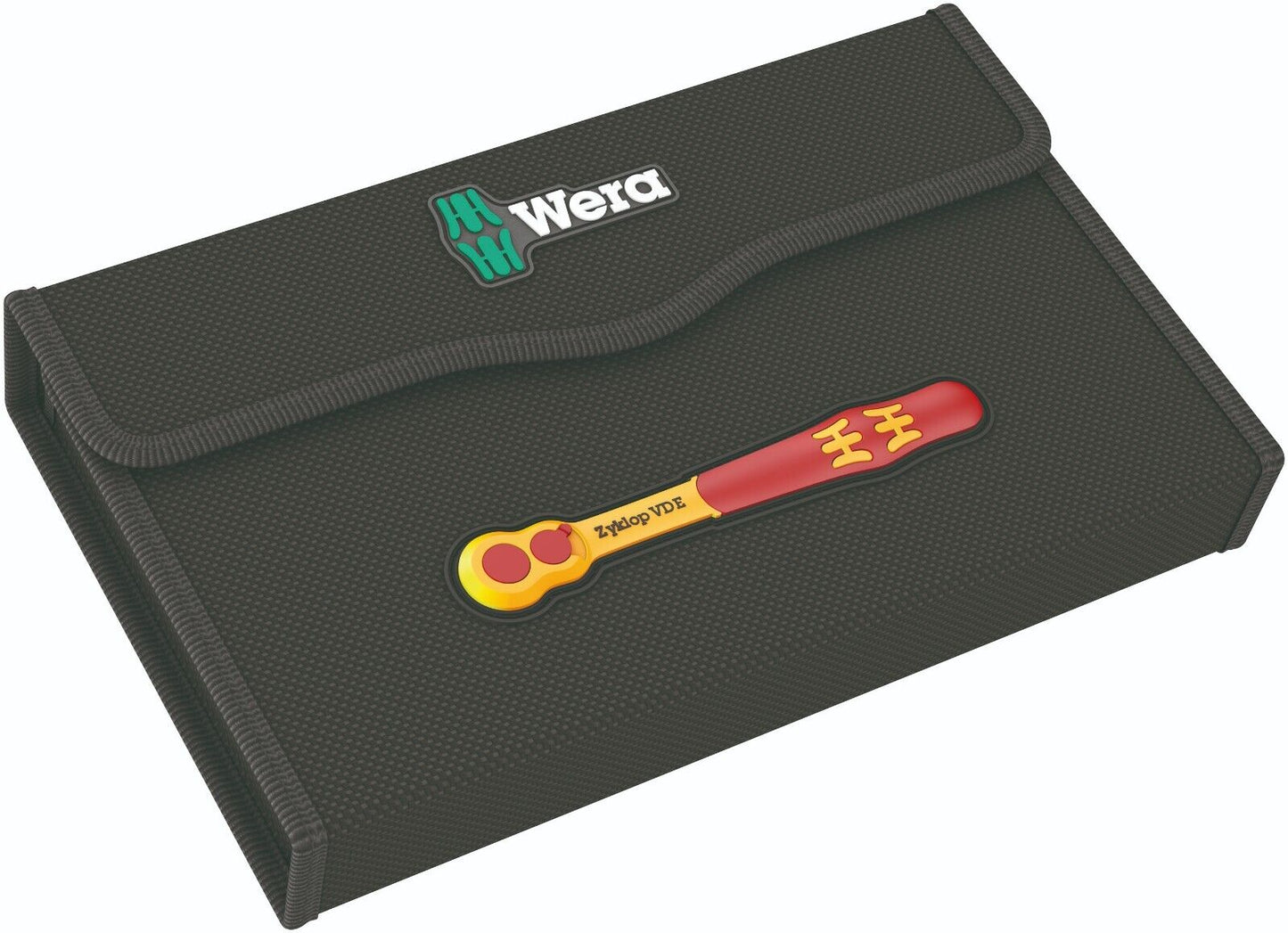 Wera 8100 SB VDE Insulated Socket Wrench Set 3/8" Drive 17 Pieces 05004970001