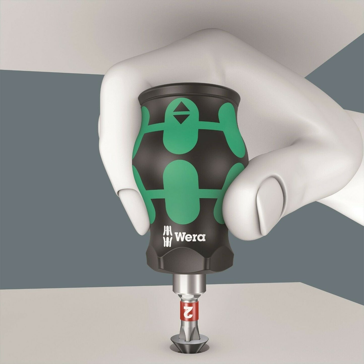 Wera Kraftform Kompakt Stubby Magazine 3 Screwdriver Set 05008875001