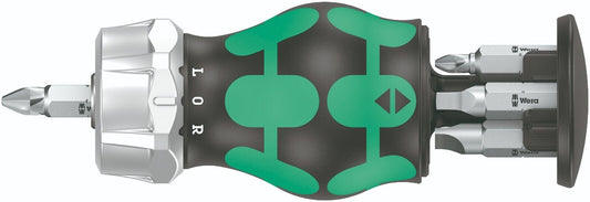 Wera Kraftform Kompakt Stubby Magazine RA 4 Screwdriver Set Pieces 05008886001