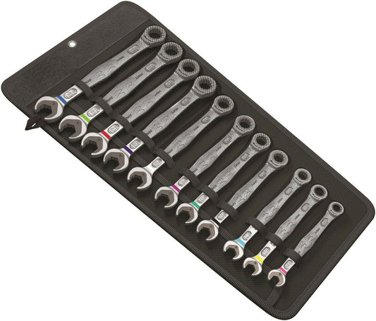 Wera Joker Ratcheting Combination Wrench Set Metric 11 Pieces 05020013001