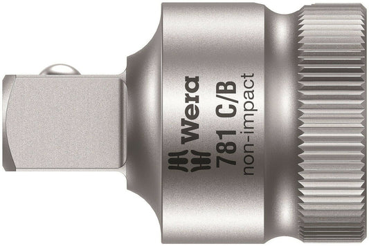 Wera 781 C/B Socket Wrench Adapter 1/2" Drive 05042674001