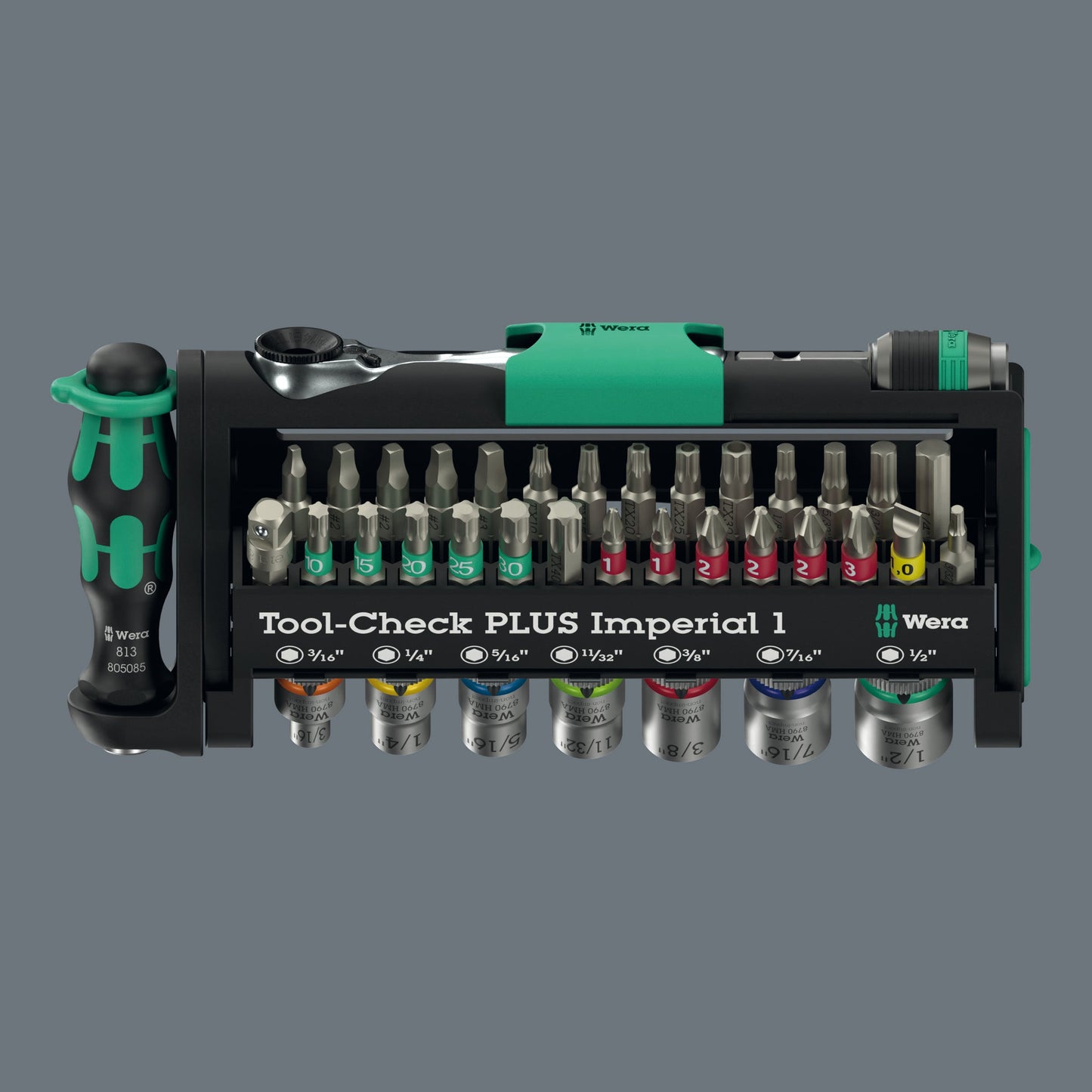 Wera Tool-Check PLUS Imperial 1 39 Pieces SAE 05049060001