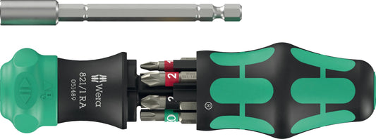 Wera Kraftform Kompakt 28 RA 1 Ratcheting Screwdriver Set 6 Pieces 05051519001