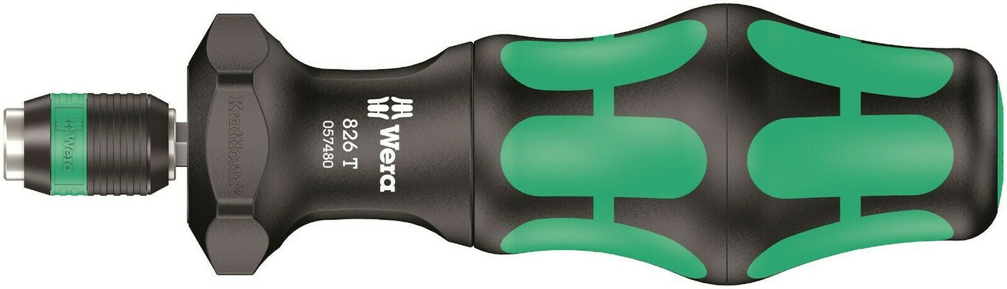 Wera 826 T Kraftform Kompakt Turbo 1 Screwdriver 05057480001