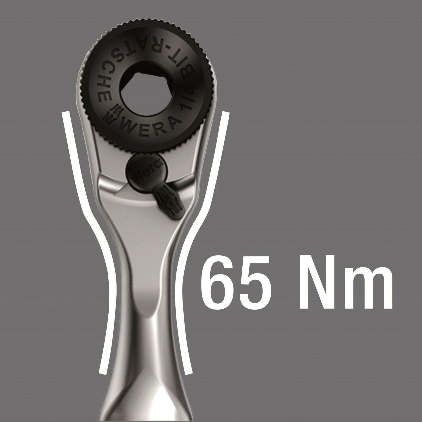Wera 8001 A Zyklop Mini 1 Bit Ratchet Socket Wrench 1/4" Drive 05073230001