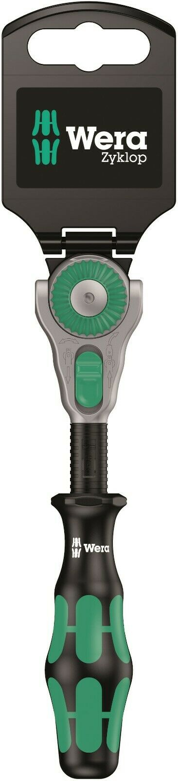Wera 8000 A SB Zyklop Speed Ratchet Socket Wrench 1/4" Drive 05073260001