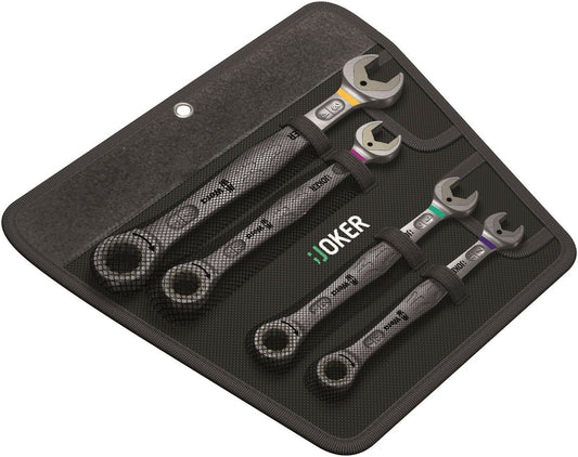 Wera Joker Combination Ratcheting Wrench Set Imperial 4 Pieces 05073295001