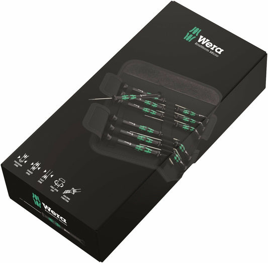 Wera Kraftform Micro 12 SB 1 Precision Screwdriver Set 05073675001