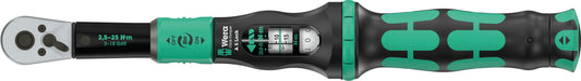Wera Click-Torque Lock A 5 Torque Wrench 2.5 -25 Nm 1/4" Drive 05075690001