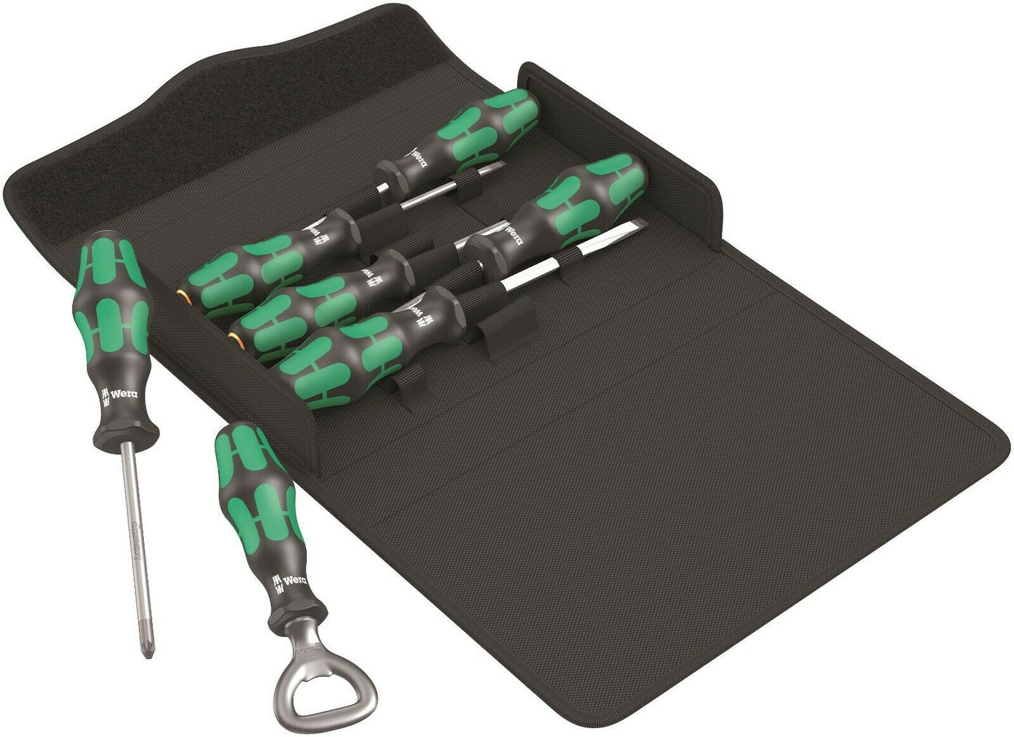 Wera 300/7 Set 3 Kraftform Plus Screwdriver Set 7 Piece 05105625001