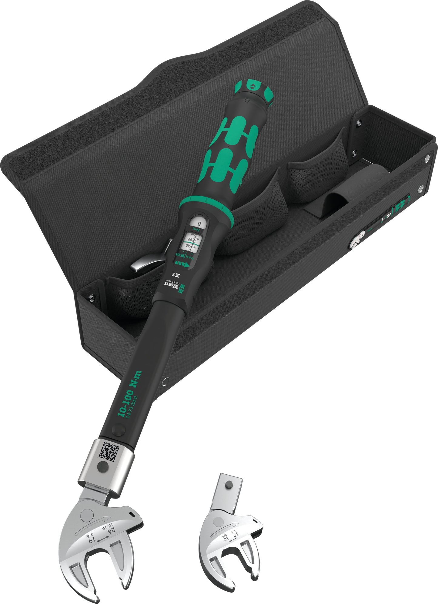 Wera 9530 HVAC Heat Pumps and Air Conditioning Torque Wrench Set 05136076001