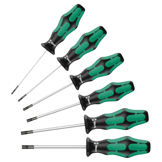 Wera 367/6 Kraftform Plus TORX® Screwdriver Set 6 Piece 05345222001