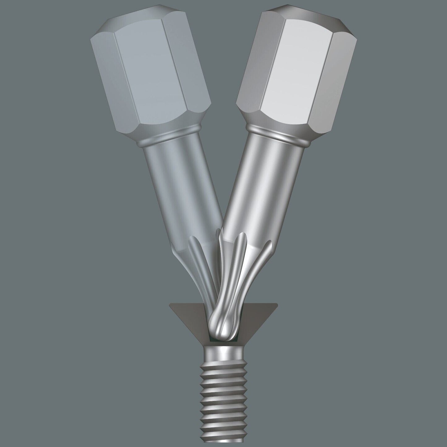 Wera 842/1 SW Ball End Hex Screwdriver Bit
