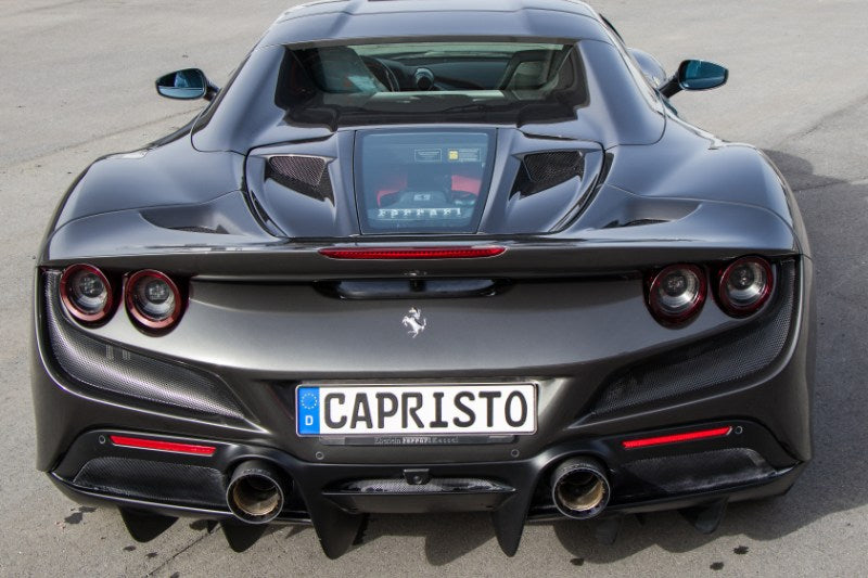 Ferrari F8 Spider - Carbon Fiber + Glass Bonnet